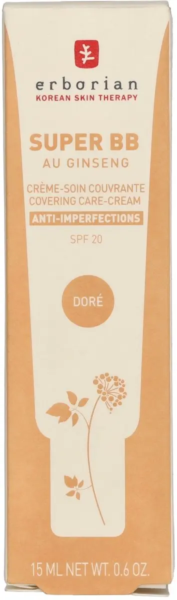 Erborian Super BB Doré BB-Crème 15ml - Lichte huidskleur