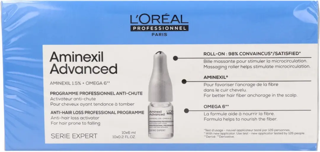 L'Oréal Professionnel Aminexil Advanced Anti-haaruitval - 10x6ml