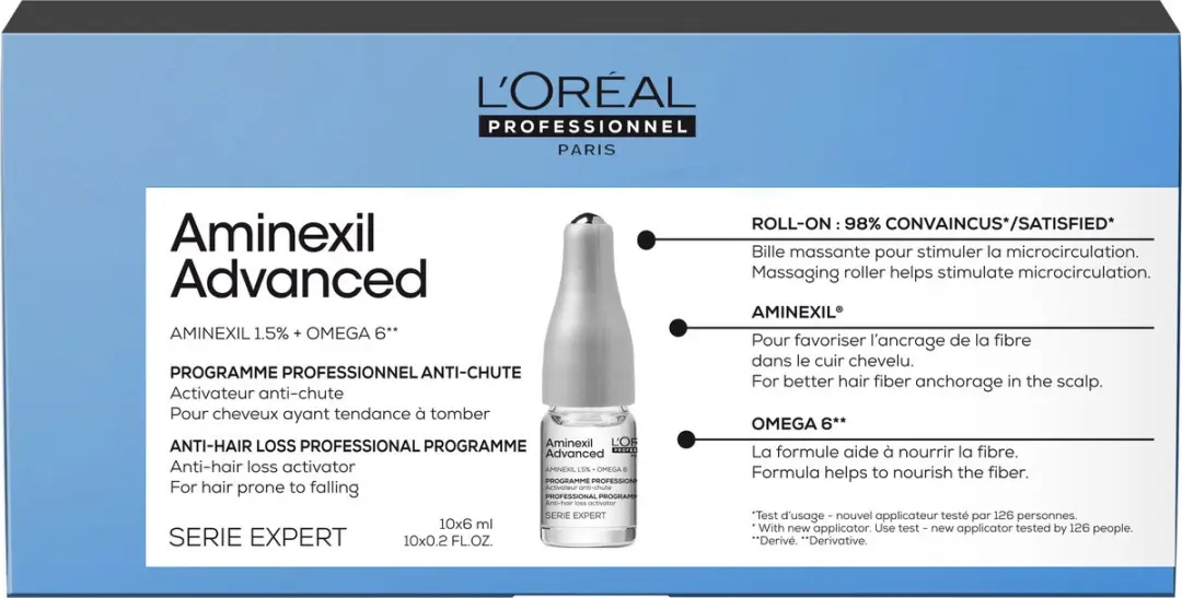 L'Oréal Professionnel Aminexil Advanced Anti-haaruitval - 10x6ml