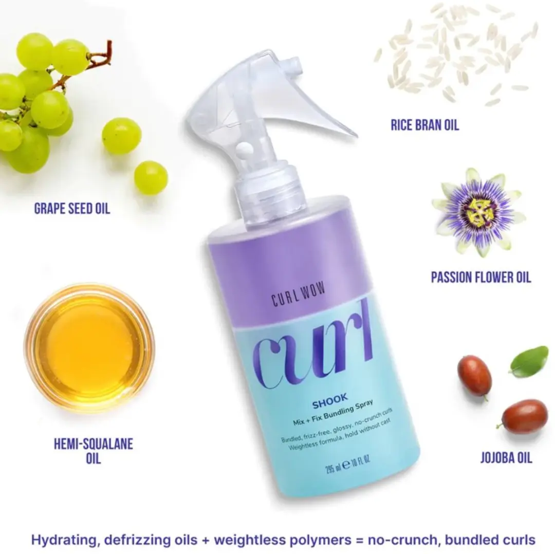 Color Wow Curl Shook Mix + Fix Bundling Spray 295ml