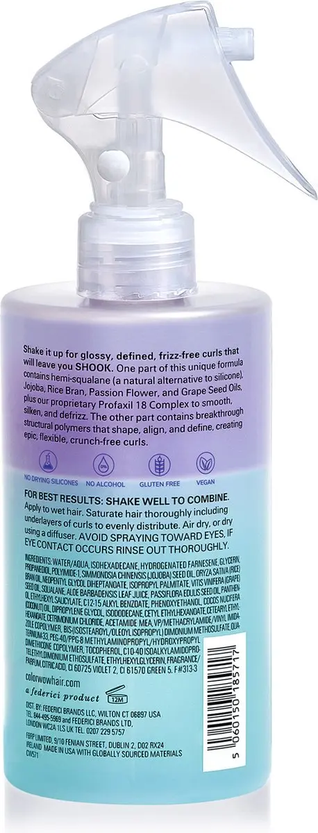 Color Wow Curl Shook Mix + Fix Bundling Spray 295ml - afbeelding 6 van 6