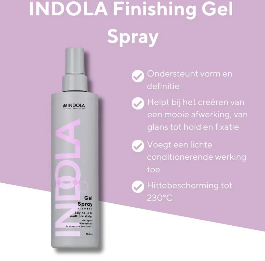 Indola Finish Gelspray 300ml