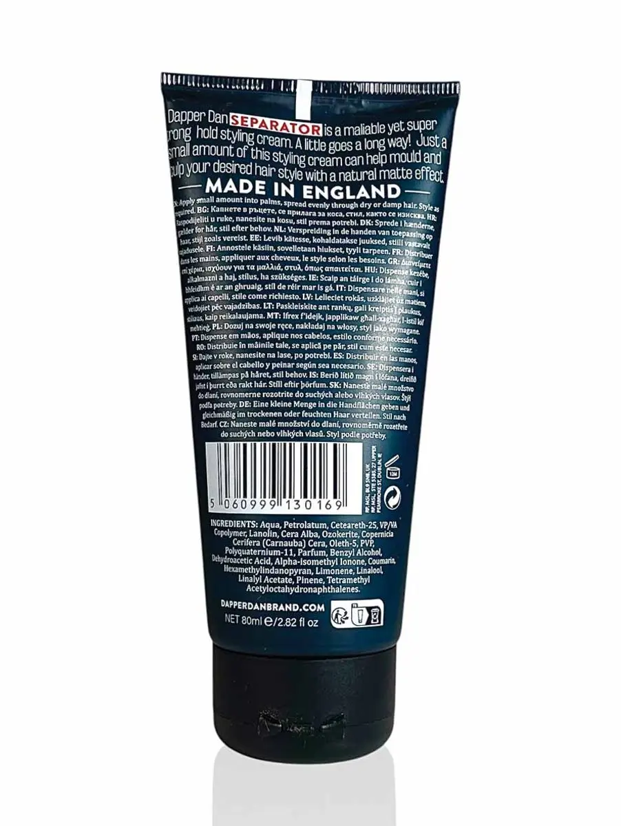 Dapper Dan Seperator Super Hold Matte 80ml