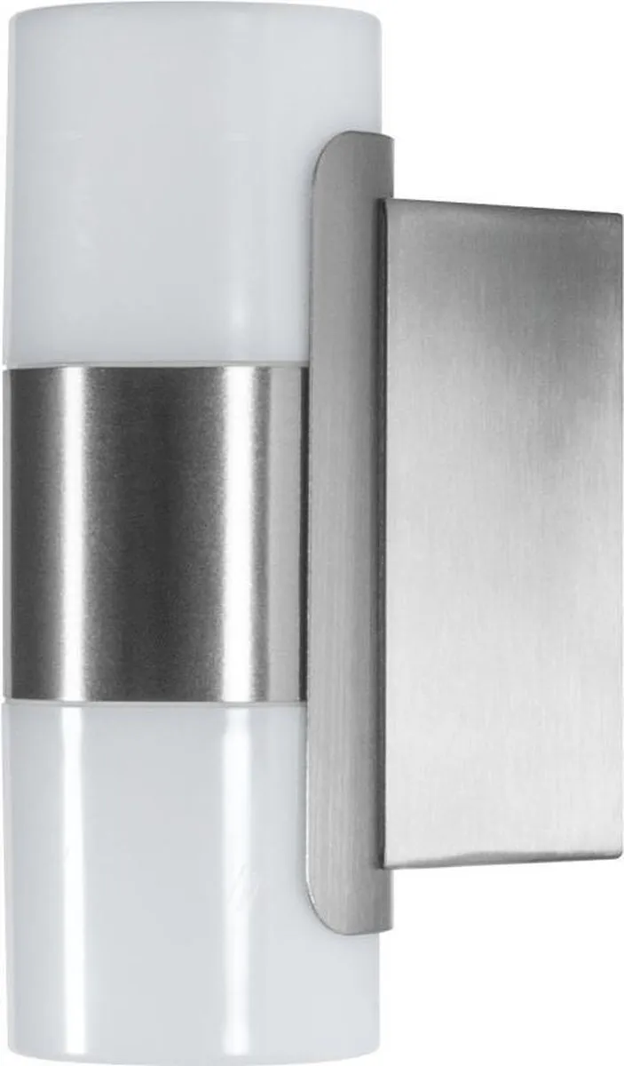 LEDVANCE Endura Style Mini Cylinder Wandlamp 10W - Warm Wit - Staal - IP44