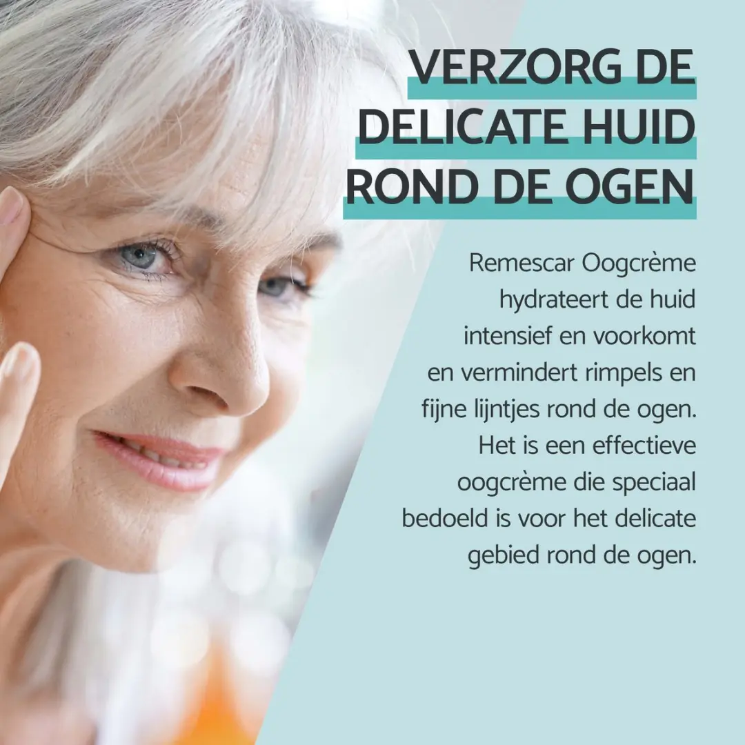 Remescar Oogcontour Dagcrème 15ml - Vitamine C & Caffeine