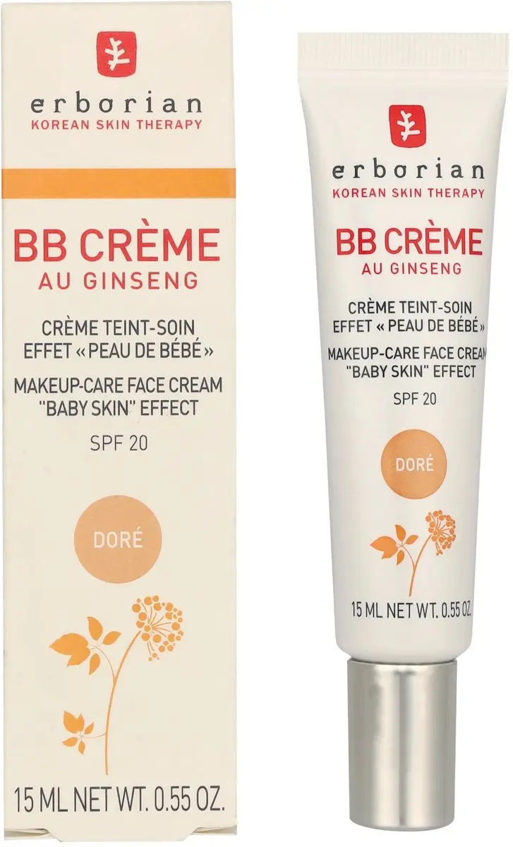 Erborian BB Cream Au Ginseng SPF20 - 15ml - Medium Dore