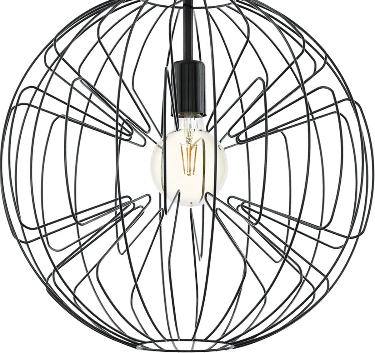 Eglo Okinzuri Hanglamp E27 - Ø45cm Zwart