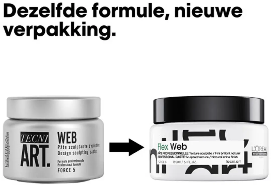 L'Oréal Professionnel Tecni.ART Web Sculpting Paste 150ml