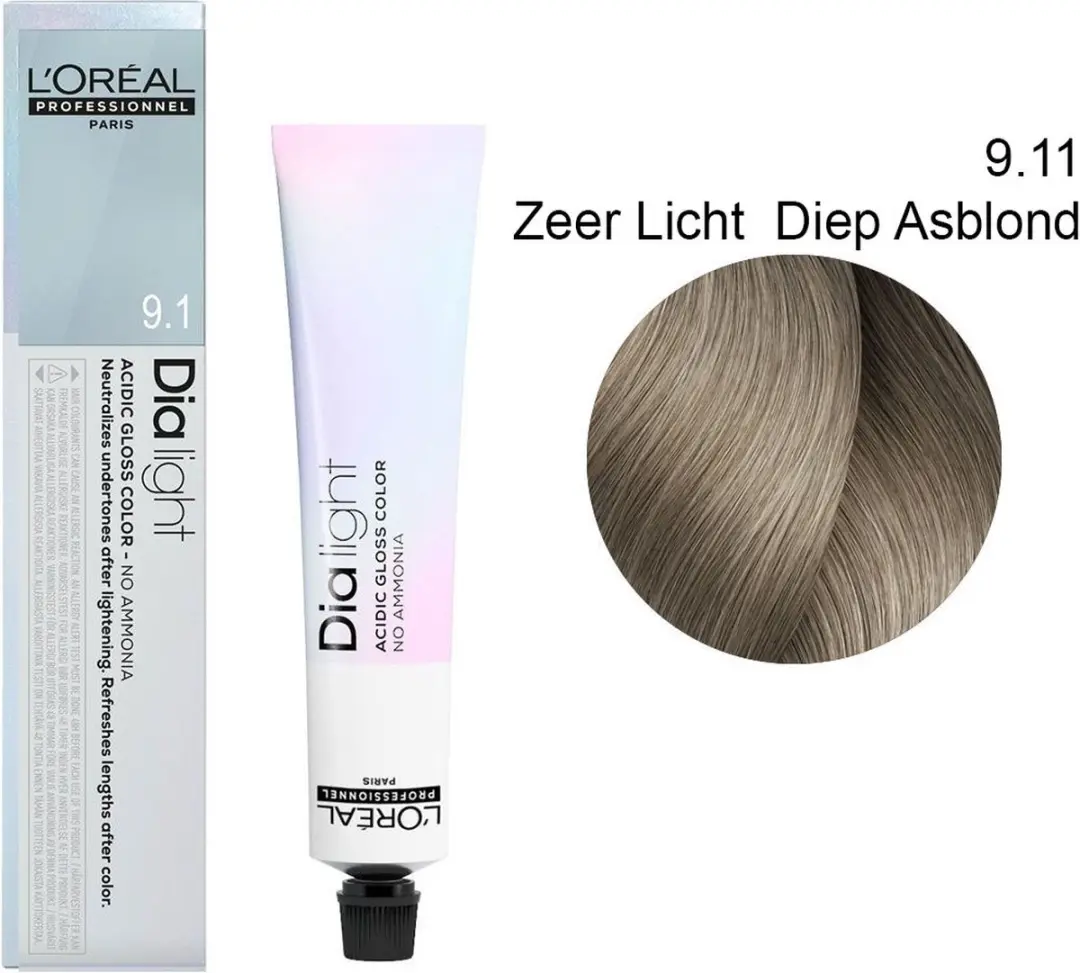 L'Oréal Professionnel Dia Light Haarverf 50ml - 9.11
