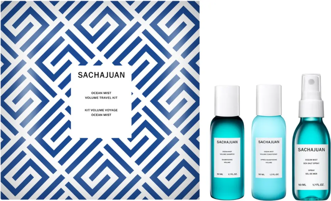 Sachajuan Holiday Box Ocean Mist Volume Travel Kit - 3x150g