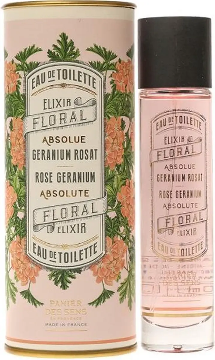 Panier des Sens Géranium Rosat Eau de Toilette 50ml