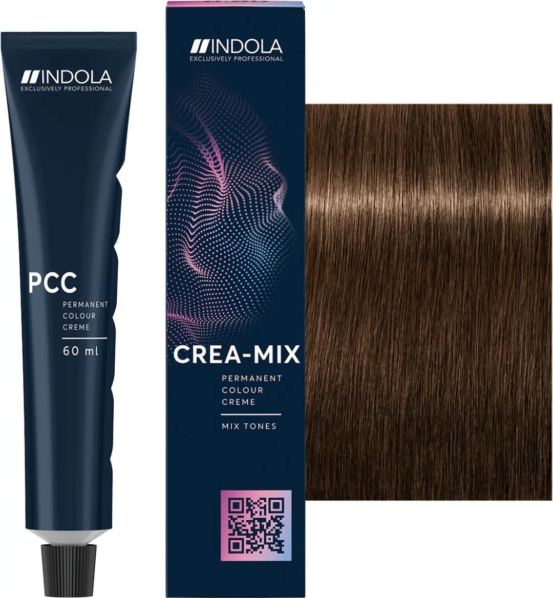Indola Profession Permanent Caring Color 6.84 60ml - Zwart