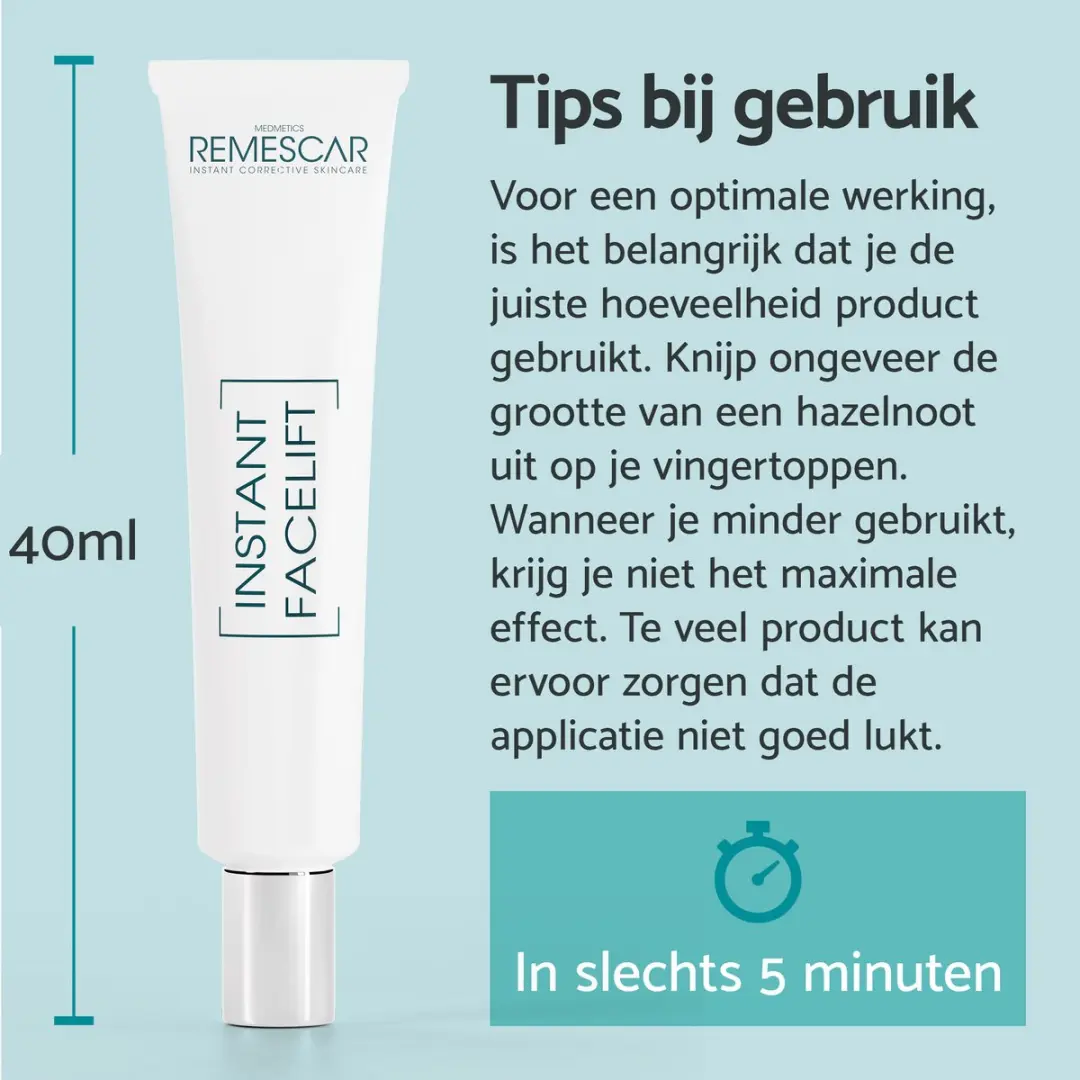 Remescar Instant Facelift Crème 40ml