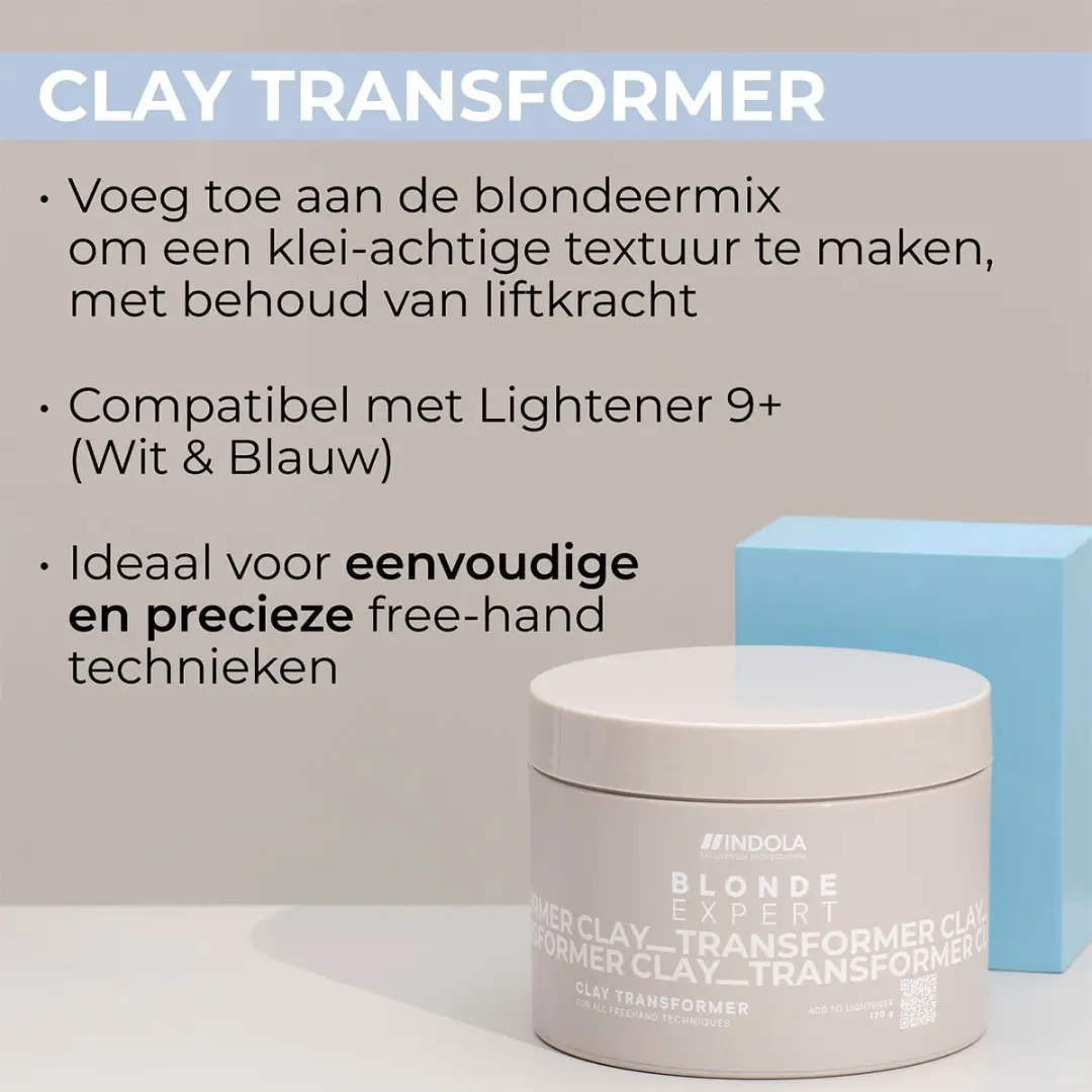 Indola Blonde Expert Clay Transformer 120g