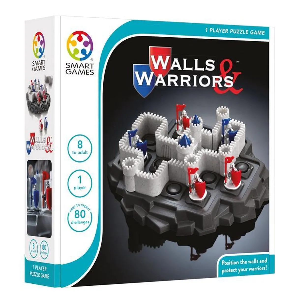 SmartGames Walls & Warriors SG 281 Denkpuzzel
