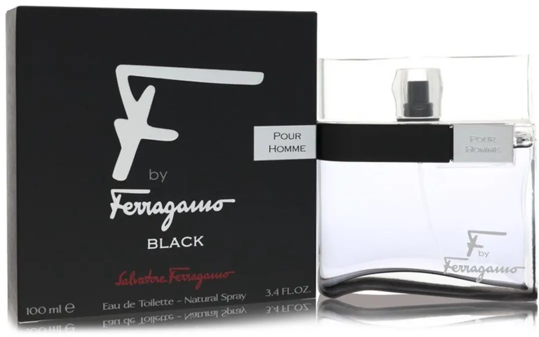 Salvatore Ferragamo F Black Pour Homme Eau de Toilette 100ml