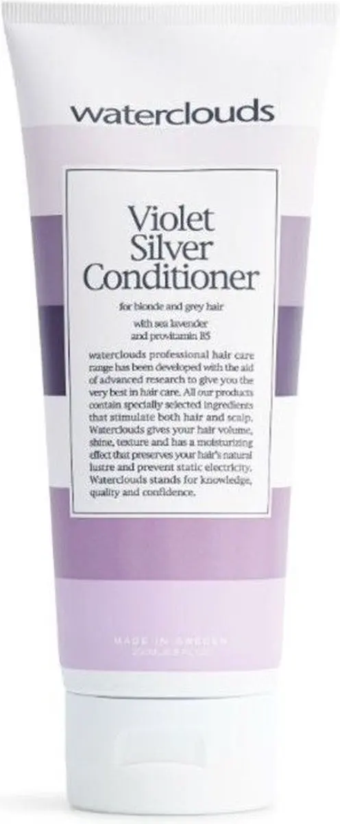 Waterclouds Violet Silver Conditioner 1000ml - Zilvershampoo Blond