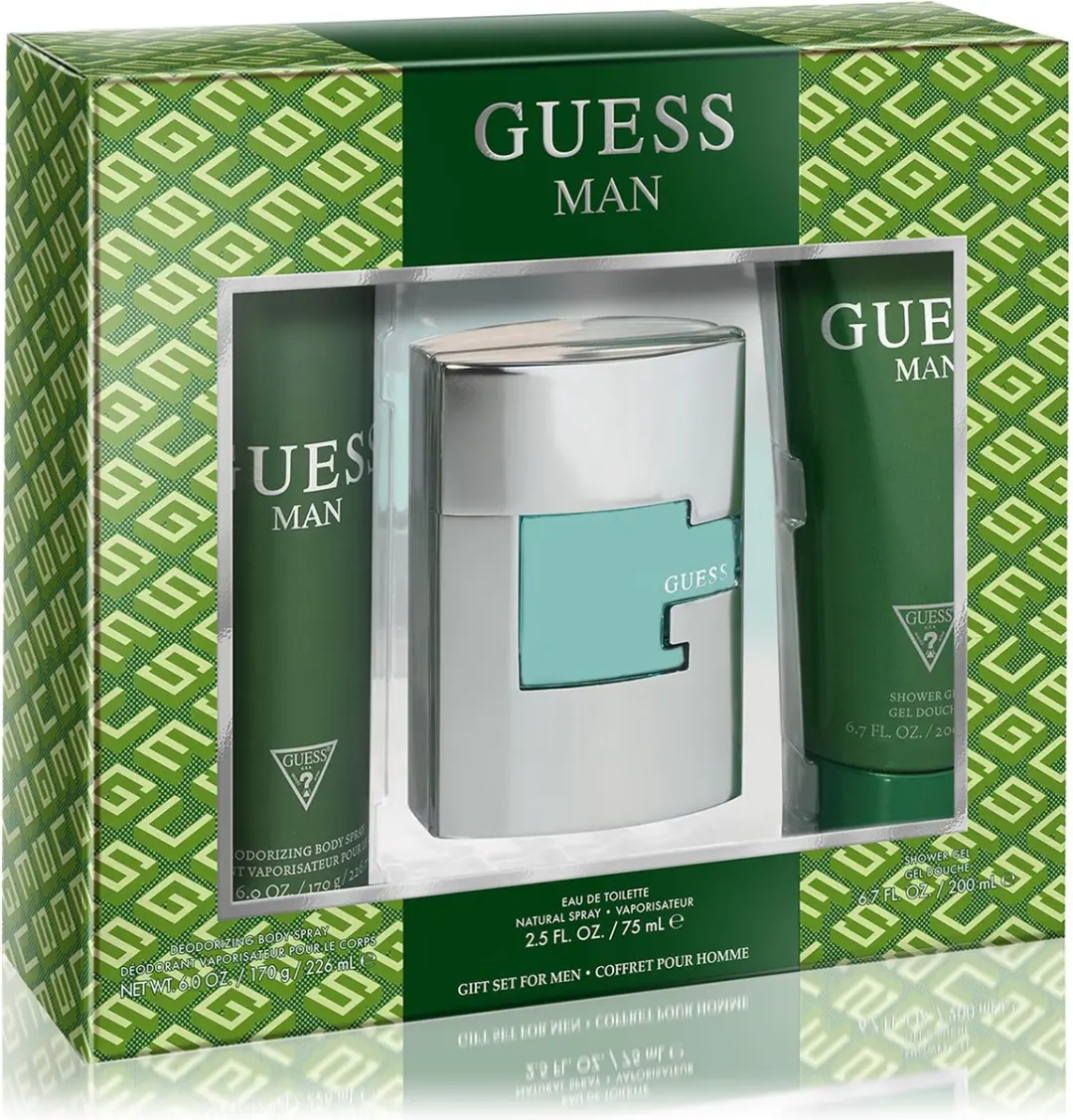 GUESS Man Eau de Toilette Set - 3 Stuks