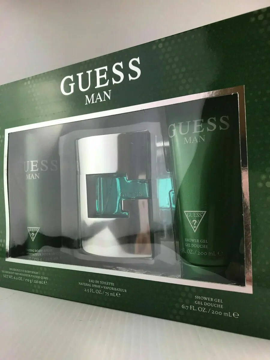 GUESS Man Eau de Toilette Set - 3 Stuks