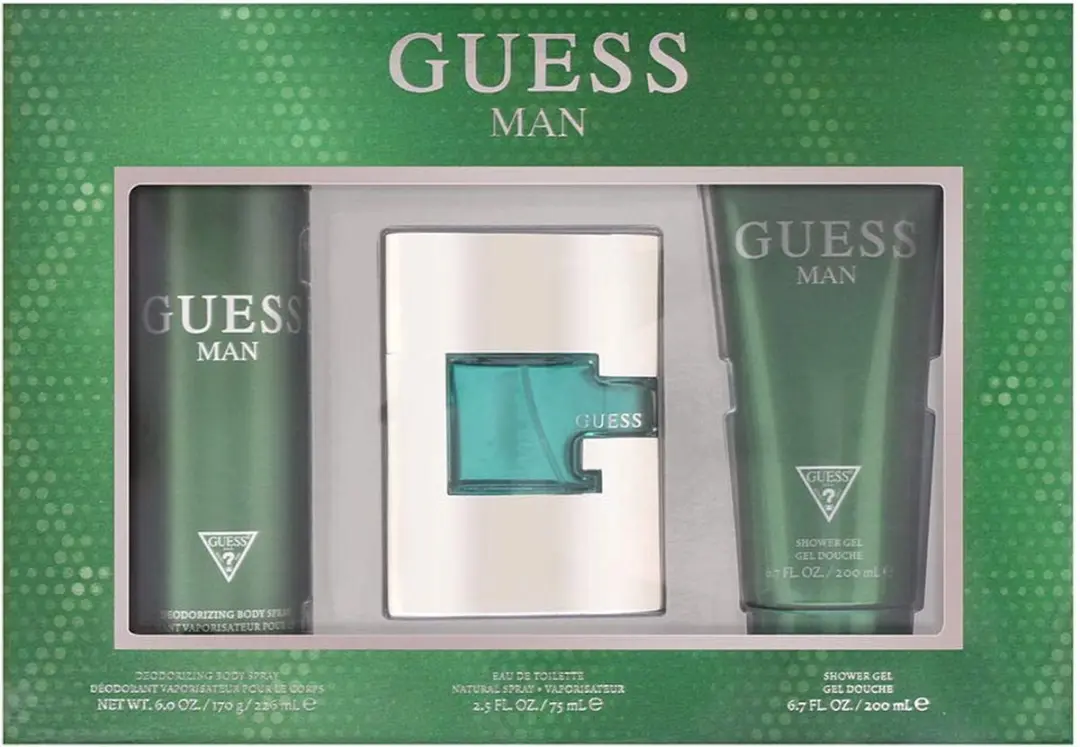 GUESS Man Eau de Toilette Set - 3 Stuks