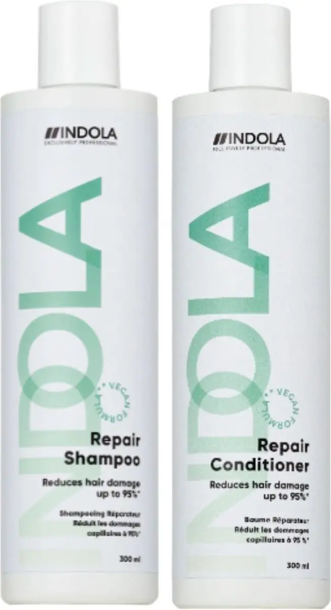 Indola Repair Shampoo & Conditioner 2x300ml