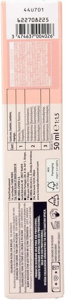 L'Oréal Paris Dia Light 7.40 Permanent Haarkleuring 50ml