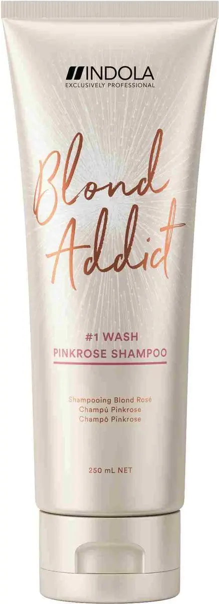 Indola Innova Blond Addict Pink Shampoo 250ml