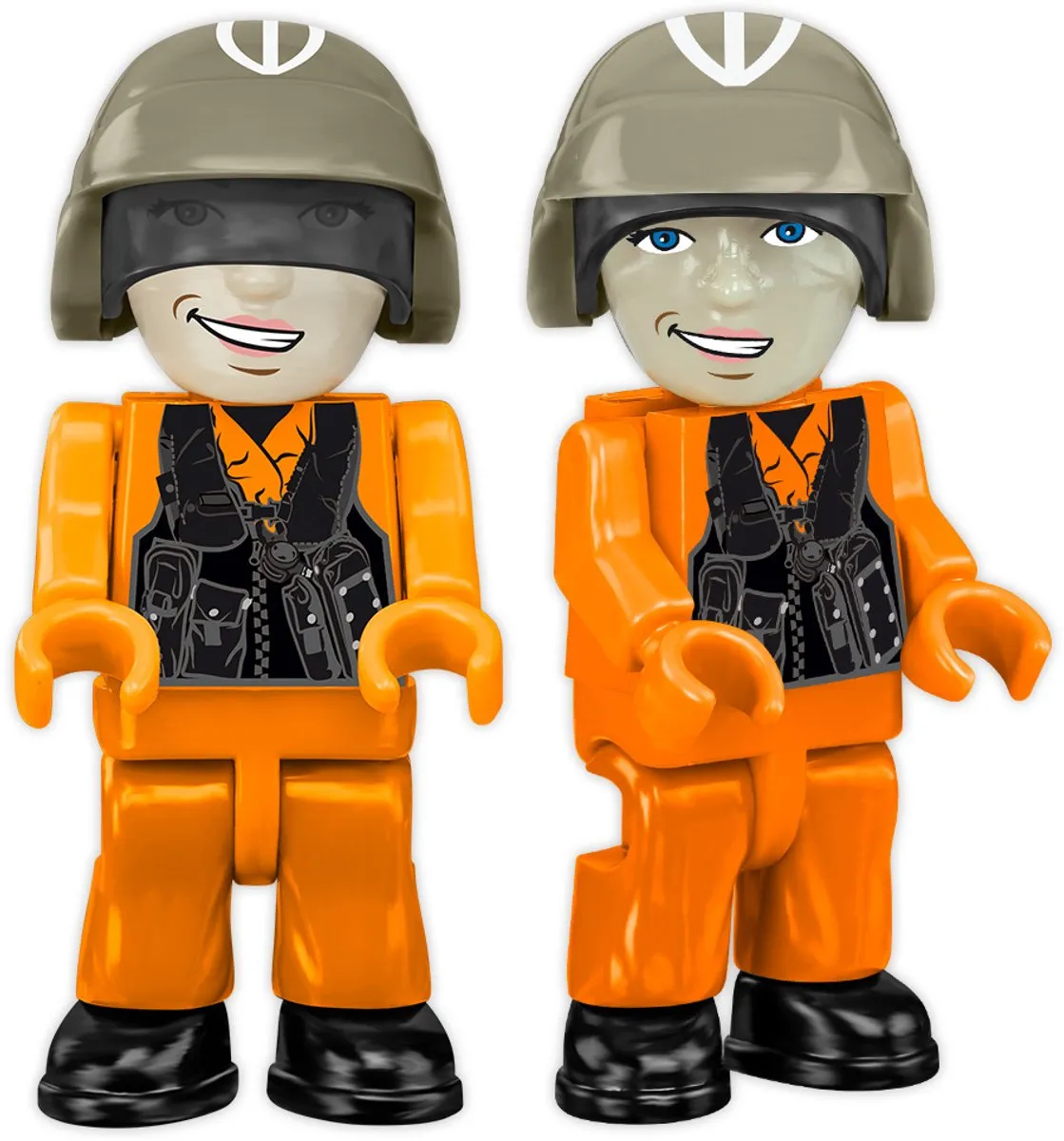 Cobi Bell 407 Kustwacht - 210 Stukken - Oranje