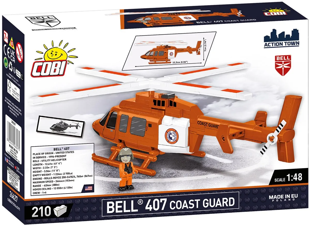 Cobi Bell 407 Kustwacht - 210 Stukken - Oranje