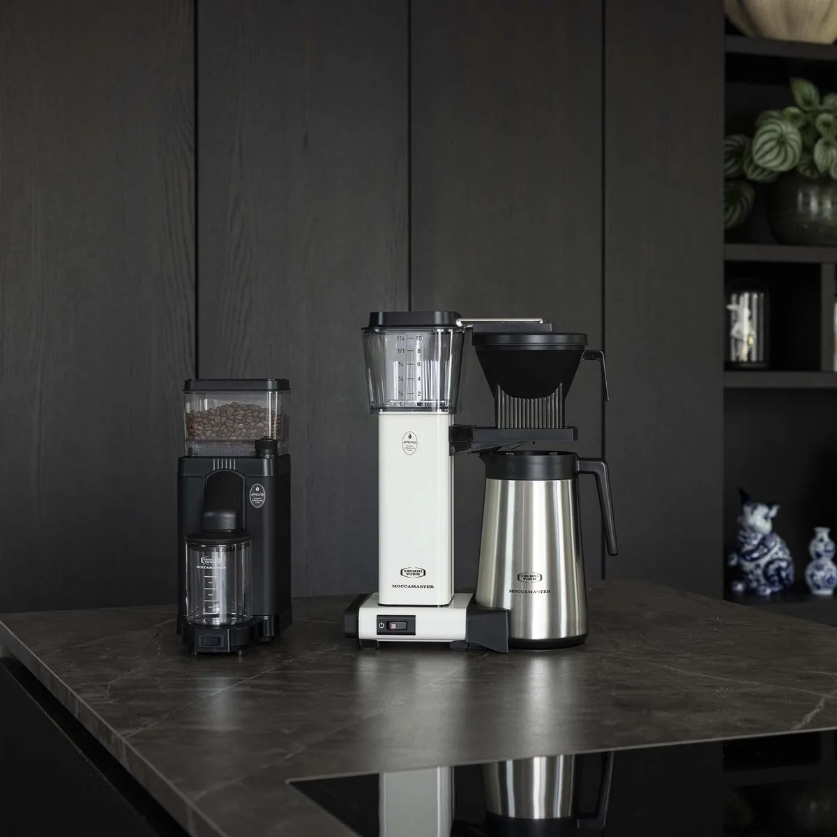 Moccamaster KBGT - Filterkoffiezetapparaat - Off-White - 5 jaar garantie