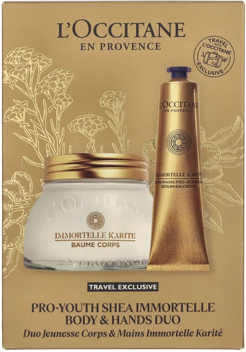 L'Occitane Immortelle Pro Youth Shea Body & Hands Duo