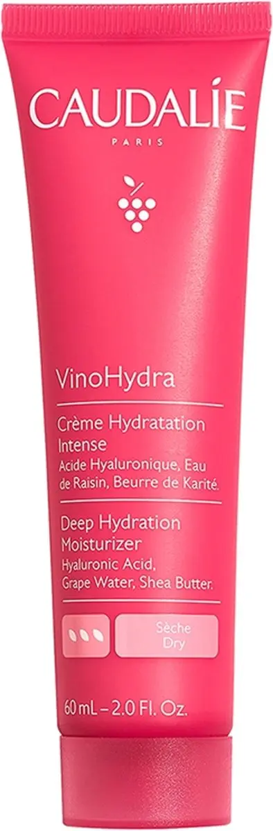 Caudalie VinoHydra Crème Intense Hydratatie 60ml - 60 Stuks