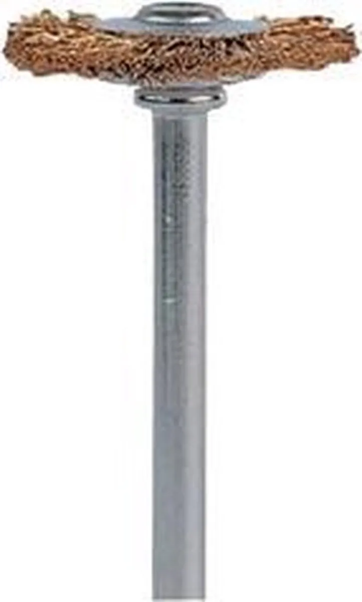 Dremel 535 Messing Borstels - Werk-Ø 19mm - 2 Stuks