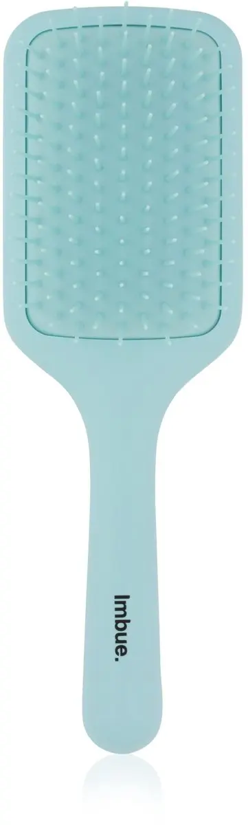 Imbue Detangling Paddle Brush - Blauw