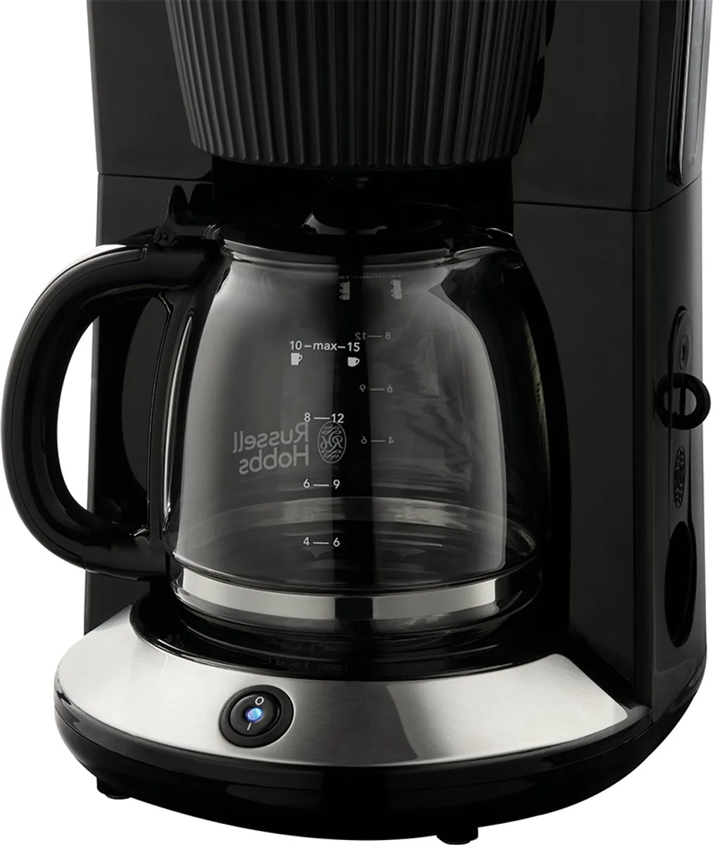 Russell Hobbs Brontë Zwart - Koffiezetapparaat - 26780-56