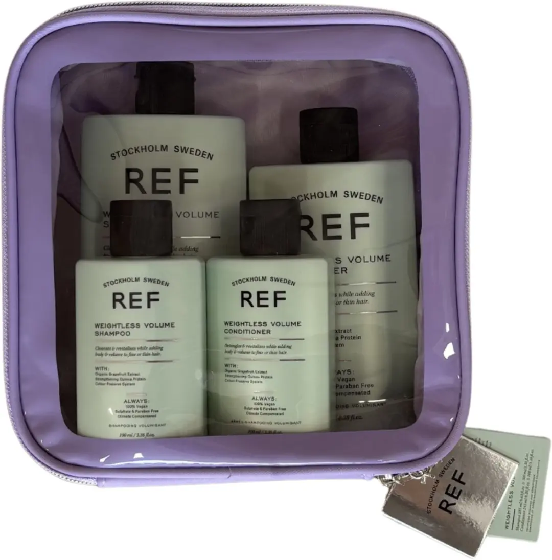 REF Stockholm Weightless Volume Reisgiftset