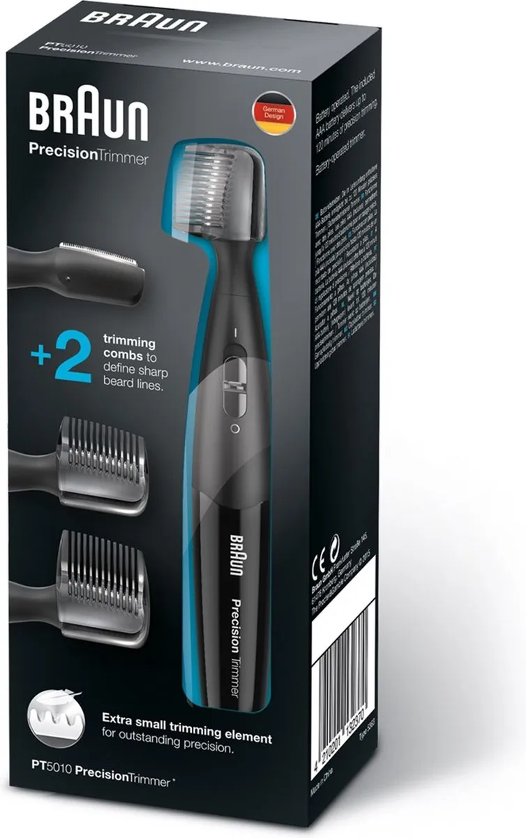 Braun PT5010 Precisietrimmer - Zwart