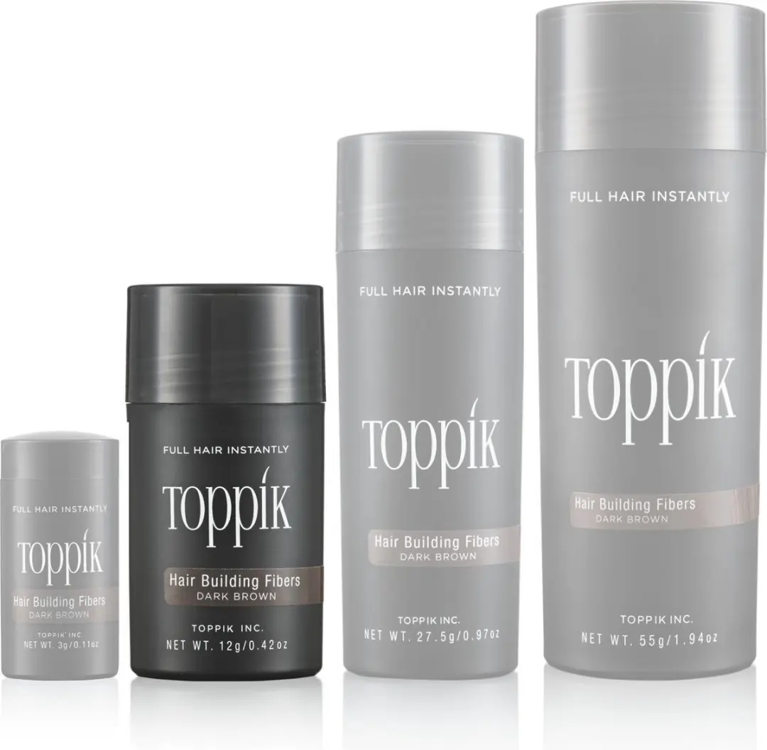 Toppik Hair Building Fibers Grijs - 12g