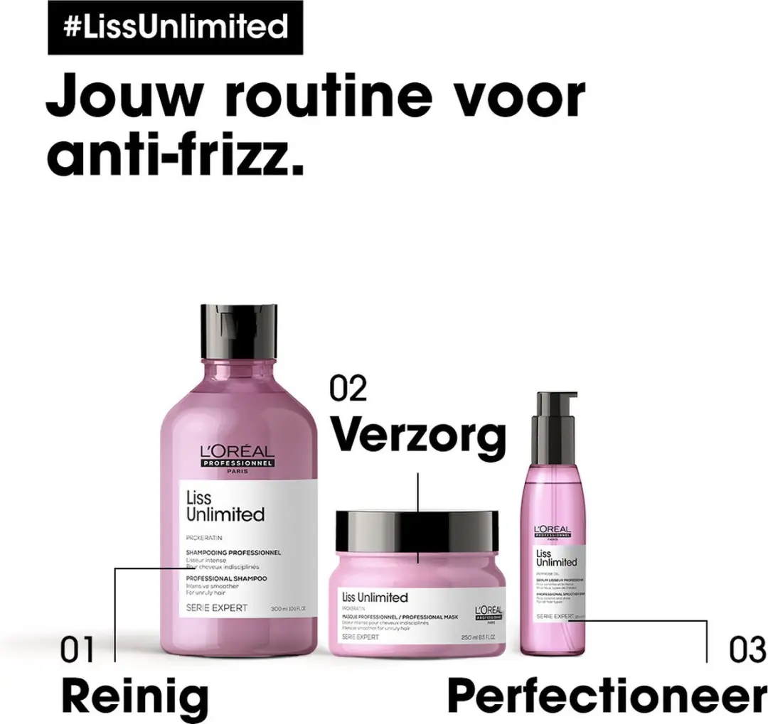 L'Oréal Professionnel Liss Unlimited Haarserum 125ml - afbeelding 6 van 6