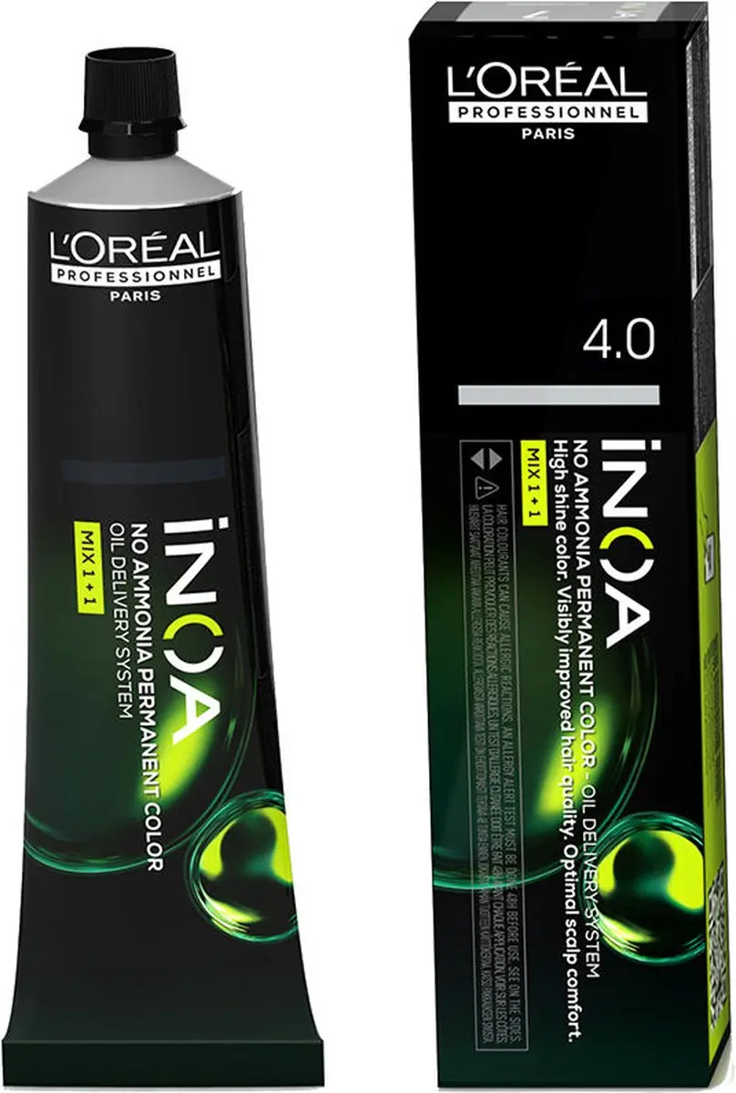 L'Oréal Professionnel Inoa Nº 4.0 Permanent Haarkleur 60g