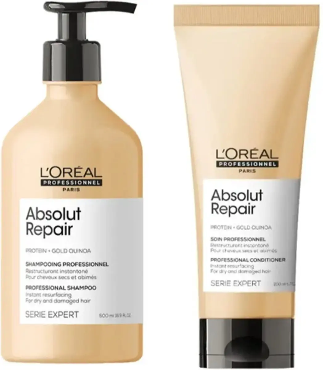 L'Oréal Professionnel Absolut Repair Gold Shampoo & Conditioner 700ml