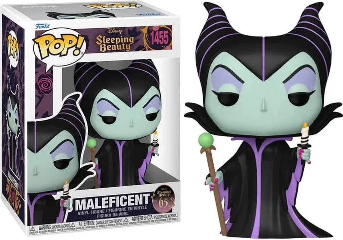 Sleeping Beauty Maleficent vinyl figuur 1455 Funko Pop! meerkleurig
