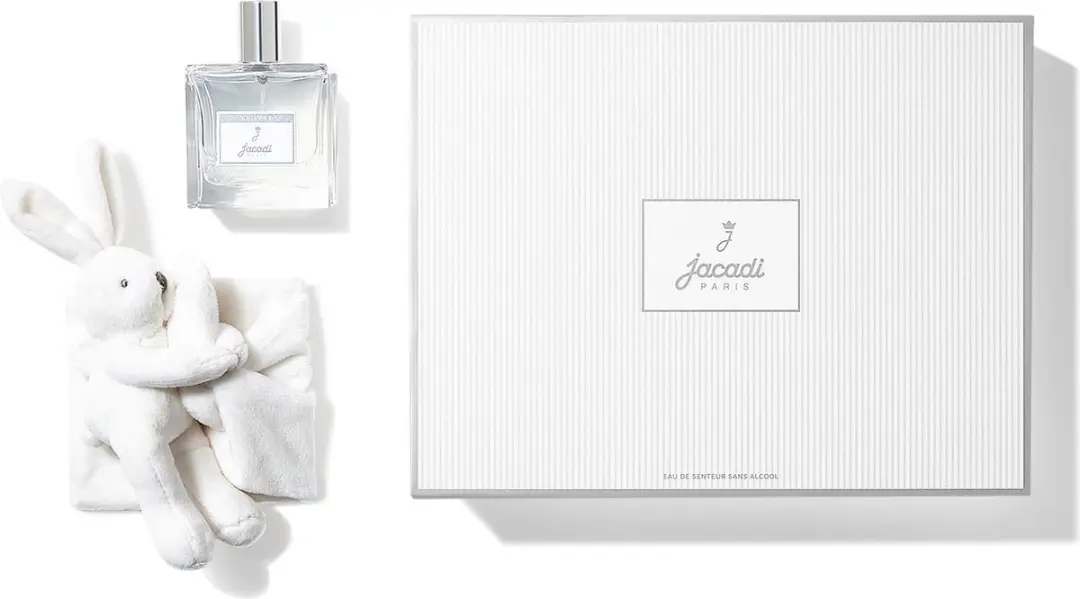 Jacadi Le Bébé Baby Geschenkset - Eau de Soin 100ml & Knuffel