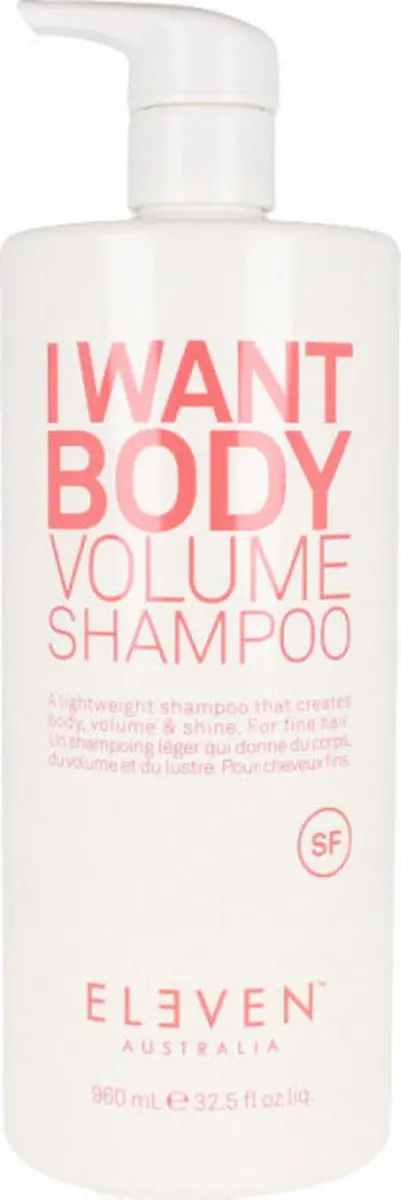 Eleven Australia I Want Body Volume Shampoo 960ml