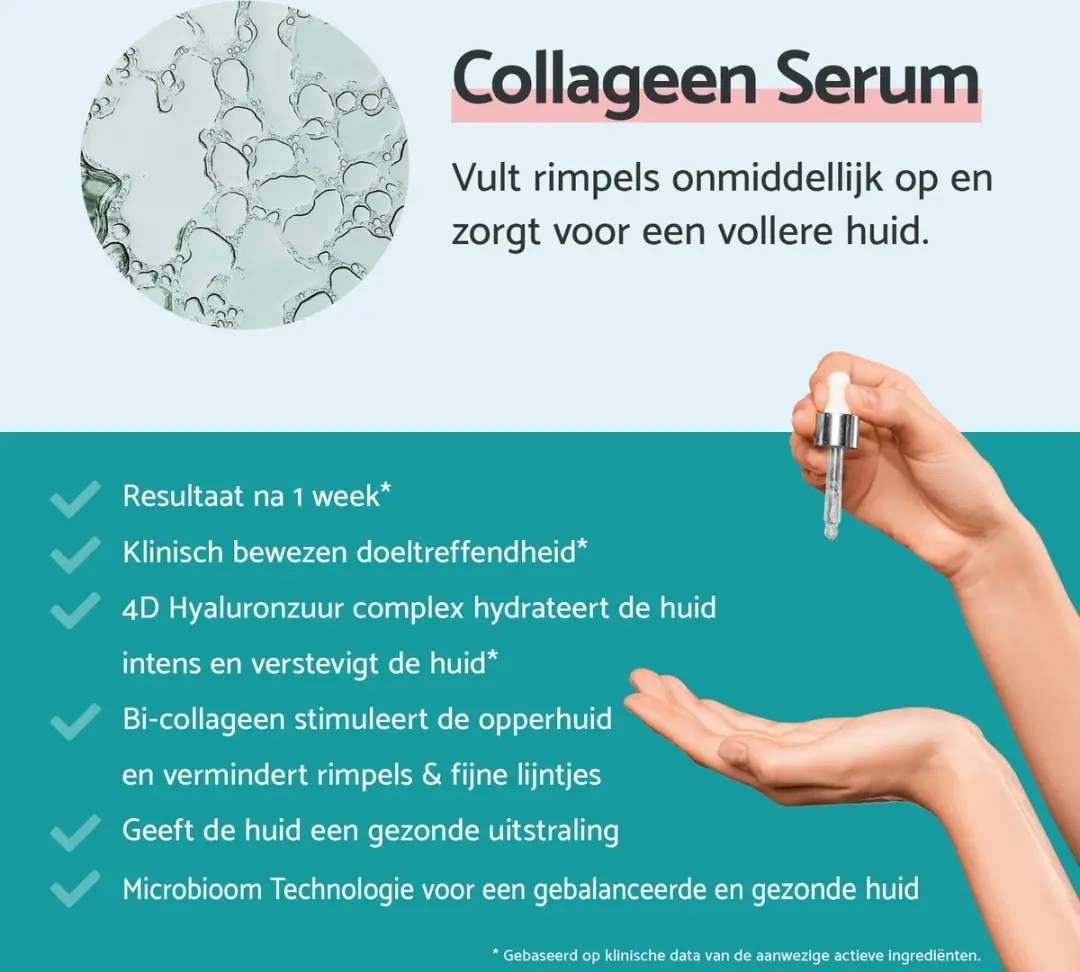 Remescar Collageen Serum 30ml - Anti-Aging met Hyaluronzuur