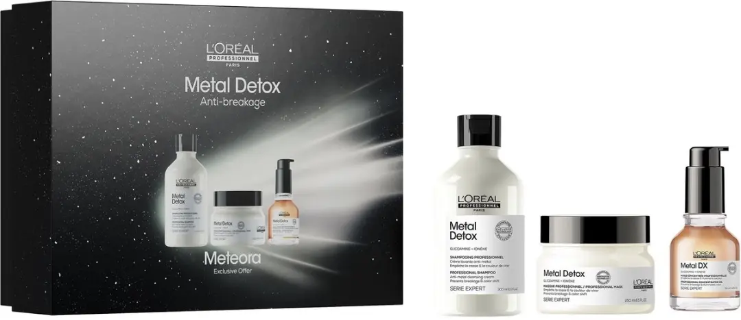 L'Oréal Professionnel Metal Detox Geschenkset 3 Stuks