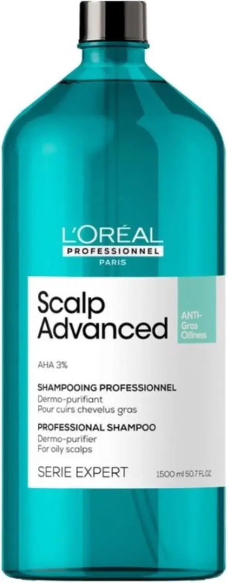 L'Oréal Professionnel Scalp Advanced Anti-Oiliness Shampoo 1500ml