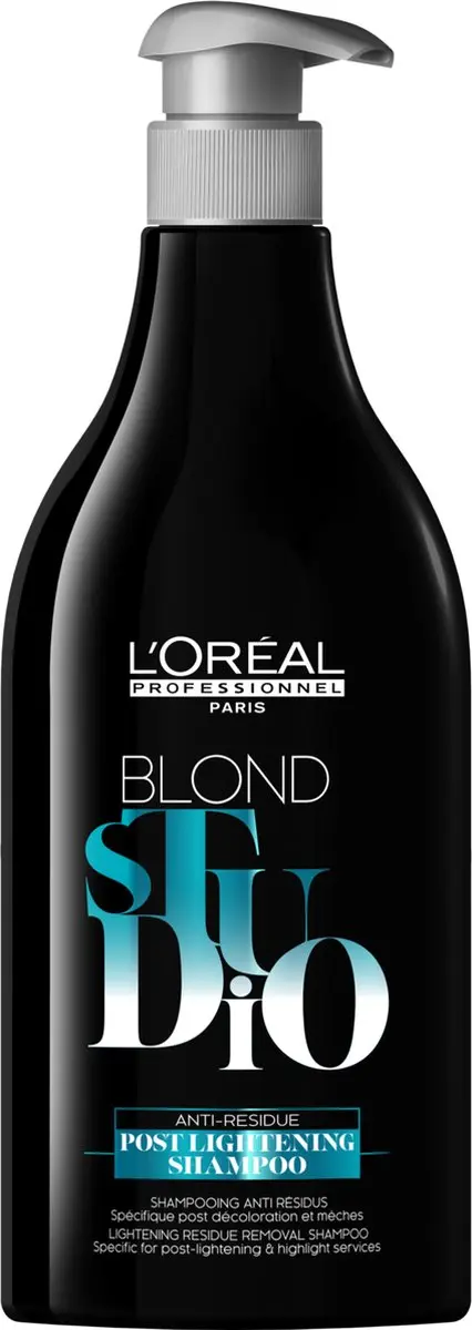 L'Oréal Paris Blond Studio Post Lightening Shampoo 500ml