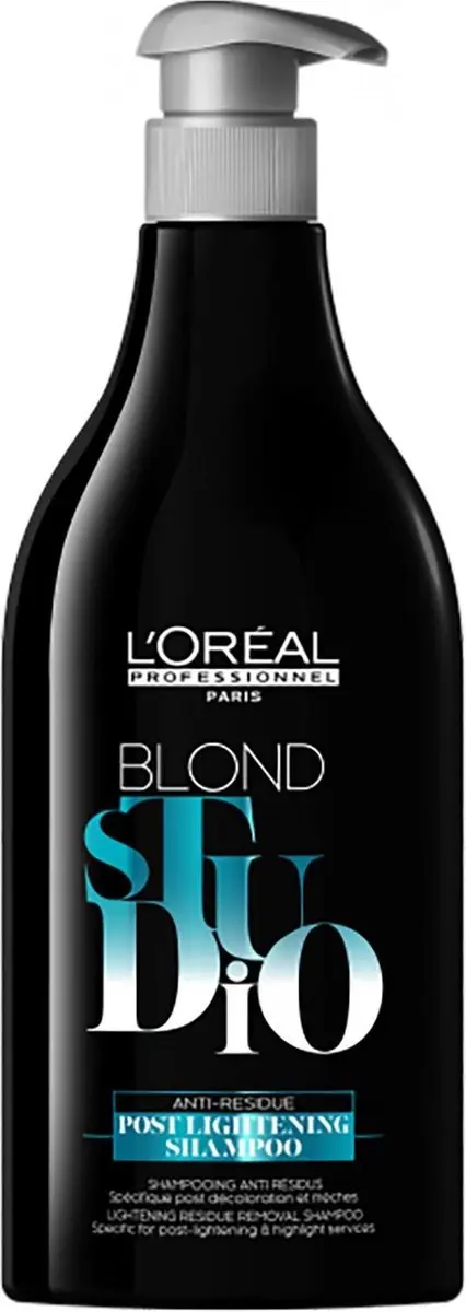 L'Oréal Paris Blond Studio Post Lightening Shampoo 500ml