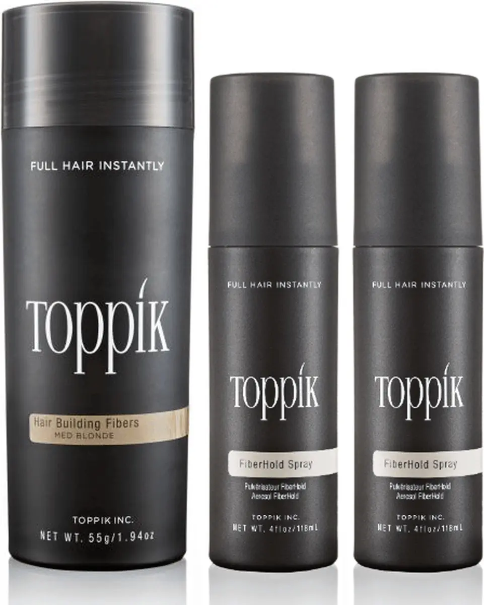 Toppik Hair Fibers Voordeelset Middenblond